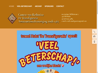 +31 0 1467 14883 212 4561vh 5 6 all amateurtoneelveren archief bellinistrat beterschap camer contact copyright cvr.detransfiguratie@gmail.com e e-mail hom hulst les mail reserved rethorica right secretariaat sind sponsor transfiguratie transfiguratiehulst