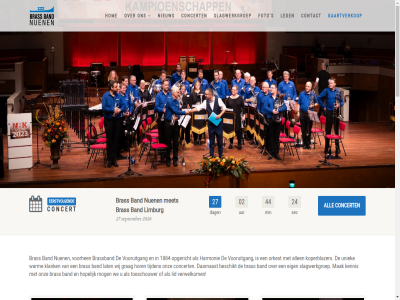00 02 12 13 13.30 15 18 1884 2024 2025 2026 23 24 27 30 31 44 aangekled aber accommodatie agenda all allen ander april augustus band beeld begunstiger beschikt bijzonder bordjes bras brassband brengt burgemeester clemenskerk colofon concert contact d daarnaast dag december deelnam detail dilemma disclaimer doel dorpsgenot dubbelconcert dwangarbeid echter een eerstvolg eig emotie ensembles facebok feit foto functie geluid geniet gerw gezin grag harmonie heuvel hom hopelijk hor ich ingericht jij jod jong juni kaartverkop kann kennis kent klank koperblazer koperklank lat led les lev licht lid limburg lop mag mak meemak mening mens met middag min miss mog multimedial muziek muziekevenement muziekspektakel n natur nbk nicht nieuw nuen nuenen okt omstand onz oorlog opgericht ophang orkest pas passie passion productie publiek recht regio s sec sep september slagwerkgroep speciaal tempel tijden toeschouwer toonaangev transformeert twee uitlever uniek uur verbod verheug verwelkom vlucht vol voorbehoud voorhen vooruitgang vorm vrijdag warm we wij zegg zet zondag zul