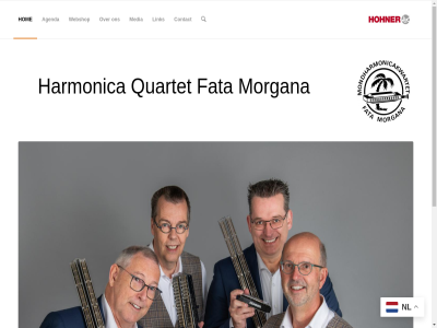 agenda contact facebok fata harmonica hom link media mondharmonicakwartet morgana nl quartet webshop youtub