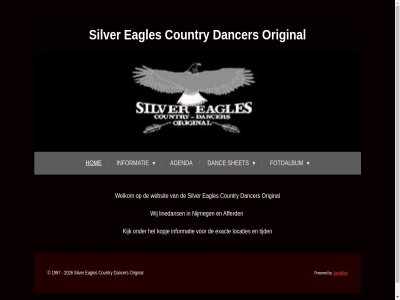 1997 2026 a afferd agenda b by c country d danc dancer direct e eagles exact f fotoalbum g ga h hom hoofdinhoud i informatie j jouwweb k kijk kopj l linedans locaties m n nijmeg o original p powered r s shet silver t tijd v w websit welkom wij x y