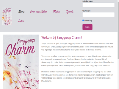 20.00 2022 22.00 aantal af agenda all arrangement ballad bestat binn blijv charm classic contact dames decennia dinsdagavond dirigent drie elf elk energie engel enthousiast even ga gebruikersnam geeft gevoel gezell grag hanzehuy hecht heerlijk hom info@zanggroepcharm.nl ingeslag inhoud jar jermar kom land led leerzam leuk maasbommel mas media mee mfa moeilijk momentel nederlandstal nieuw nummer onlin onthoud onz optreden popliedjes popmuziek prachtig rak repetitie repetities sam sind snar stan stat stemgroep stil tien tijd tijden toe uitbreid uitdag uur veelal verwelkom vierstemm vlot voorstell vorig vrijblijv waarbij wachtwoord wal war we weg welkom werk wij will zanggroep zin zing zowel