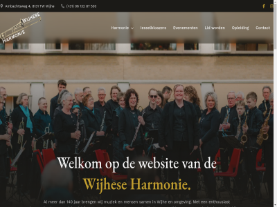 +31 06 132 140 2026 4 530 8131 87 all ambachtsweg belangrijkst breng central contact copyright dweilorkest enthousiast evenement gustav harmonie harmonieorkest iesselbloazer info@wijheseharmonie.nl jar jong lid link luister mahler mee mens muziek muziekopleid not omgev ontdek opleid oud plezier reserved right sam snell spel stat tw we websit welkom wij wijh wijhes