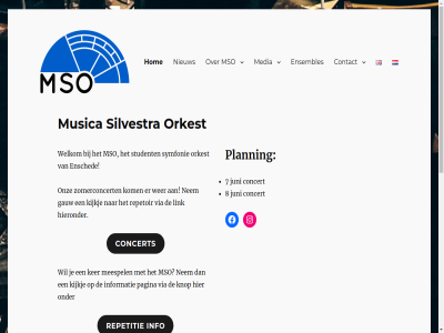 7 8 concert contact ensched ensembles facebok gauw hieronder hom info informatie instagram juni ker kijkj knop kom link media meespel mso musica nem nieuw ondersteund onz orkest pagina planning repetitie repetoir silvestra student symfonie via welkom wer wordpres zomerconcert
