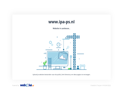 aanbouw bestand by directory html pagina powered public upload vervang websit www.ipa-ps.nl