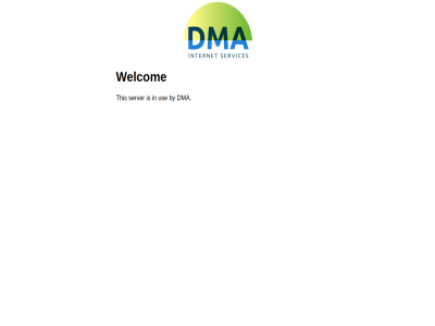 by dma server this use welcom