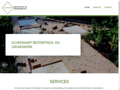 06 16 2021 3645 42429182 45 b.v bestrat bestrating-grondwerken@scheenaart.nl cn contact daarbuit e fly gebied grondwerk hom jar provincialeweg rond scheenaart services t ven vinkeven webservices websit werkzam