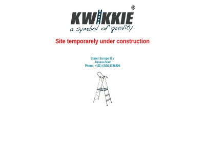 0 31 36 5346496 almer almere-stad b.v blazer construction europ kwikkie phon sit stad temporarely under