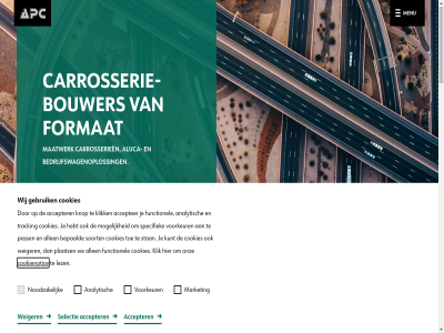 +31 0113 100 12 573636 aanbod accepter afnemer algemen allen aluca analytisch apc be be-oploss bedrijfswag bedrijfswagen-oploss bedrijfswageninricht bedrijfswagenoploss bekijk bepaald bestat bestelwagen biedt bijvoorbeeld bouwer bred carrosserie carrosserie-bouwer carrosserieen compact contact contactgegeven cookie cookienotic cookies dealer duurzam e eigenbouw format functionel gebruik gecertificeerd geschikt geslot goes hebt hog hom hudsonweg info@apcbv.com informatie innovatiev inzet klik knop kortkoppel kunt kwalitatiev laadvermog les lez maatwerk market menu mogelijk noodzak notic ongek ontwikkelt onz open oplegger oploss optimal overzicht pass passend plaats policy prachtig privacy product productaanbod reparatie schuifzeiloplegger selectie servic smartbox soort specialistisch specifiek stadsdistributie stan standaarduitvoer streeft t toe tracking uitstral vacatures vind voorkeur voorwaard voorzien we weiger wendbar wij