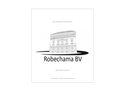domeinnam gereserveerd hosting registratie robechama.nl webdesign