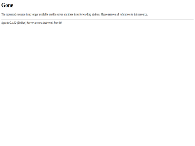 410 80 apache/2.4.62 at debian gon port server www.indaver.nl