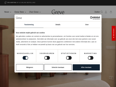 1 10 2 26 6 advertenties adverter analys analyser basis bedankt bestell bied combiner content cookies del detail direct e e-mail e-mailadres functies ga gebruik gegeven grev greve.nl has her hieronder informatie inhoud inlogg instagram korting kortingscod maakt mail mailadres mailbox market media nee nl noodzak onlin ontvang onz partner personaliser review sal schrijf selectie servic services shop sit social ss26 started statistiek stor toestan toestemm toestemmingsselectie verstrekt verzameld voorkeur vul we websit websiteverker weiger winkelwag zoek