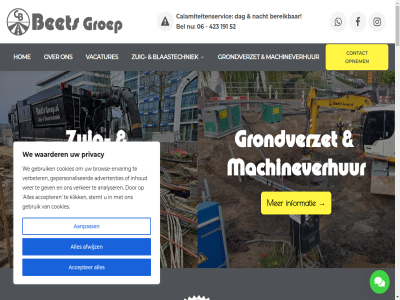 02 0299 06 09 1 1446 16 191 1975 2025 24/7 4.7 423 44 50 52 64 90 aandacht aanlegg aanpass accepter advertentie advertenties afwijz algemen analyser apparatur avontur beetsgroep.nl begon beheerder beher bekijk bel beoordel bereik beschik best bet betrouw bijna bijvoorbeeld blaastechniek blas blijv boer bouwproject branch breid brow browse-ervar buispal calamiteitenservic contact control cookie cookies copyright cor crer daarnaast dag dankzij de denk dienst dienstenpakket disclaimer drainageverbeter e eig einsteinstrat elk enthousiast ervar expertis gebaseerd gebruik gegeven gepersonaliseerd gespecialiseerd gev googl grag grindblaz groeid groep grondverzet grondverzetdienst grondwerk grot grout hel hom ideaal info@beetsgroep.nl informatie infrastructuurproject inhoud jar jarenlang jarig jouw kelder kiez klant klar klein klik kluss kruipruimtes kwaliteit last later leegzuig lokal maatwerkoploss machines machineverhur mak mee meedenk meerder nacht nederland nem omgev onderhoud ondernem ondersteun onz oploss opnem oventa pand privacy project purmer rioler riool sam schelpenblaz servic sind specialist stan stemt succes t team techniek toe toewijd trekker trok uitdag vacatures vakkund ve veelzijd veilig verbeter verdiep verker verreiker verschill verstopt voegd volled vooroplop voorwaard waarder waarom water wateroverlast we webdesign websit wer werk wij wka zandblaz zuig zuigtechniek