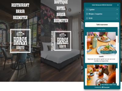 1 26 4 5 augustus beemster bella bereik boutique brasa condoleanc dinsdag geslot grag hotel info@brasabeemster.nl italiaan juli kermis kunt mail reserver restaurant spoed t/m telefonisch trouw verwelkom vier wegen welkom wer wij woensdag zakelijk zondag