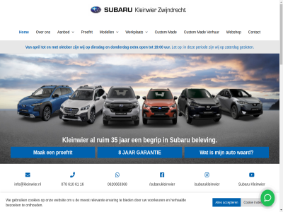 /subarukleinwier 00 0620663368 078 136pk 150pk 16 18 18.146 19 1e 2.0 2019 2021 2023 2024 2026 218pk 22 28.888 31.555 31.912 32.888 35 4 48.888 61 610 64.194 71 8 98.777 aanbod aankoopkeur accepter afsprak algemen approved april auto awd begrip bekijk belev bezoek bied bouwjar boxer contact cookie cookies copyright crosstrek custom cvt dealer dinsdag disclaimer donderdag e e-boxer eigenar ervar extra fabrieksgarantie forester fr garantie gebruik gehel geslot grootscherm herhaald hom hybrid i inch info@kleinwier.nl inkop instell jar kanteldak kilometerstand kleinwier km kwh leder let luxury mad mak meest modeljar modell navi oktober onthoud onz open outback period premium proefrit relevant ruim safe8 schuif schuif-kanteldak solterra sterr subaru taxtatie trekhak used uur verhur vol voorkeur voorrad voorwaard waard we webshop websit werkplat wij xv zaterdag zes zoek zwijndrecht