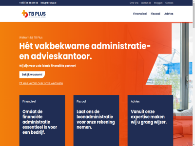 +31 0 00 1 14 2 2000 3 4 684 78 aantal aanvrag accountant accountants- administratie administratiekantor advies advieskantor adviser af afgelop afsprak afwijk algemen bedien bedrijf bedrijfsadvies bedrijfsbeeind bedrijfsomgev bedrijfsovernam bedrijfsstrategie beeld begrijp bekijk belastingdienst benadruk bepal bespar besprek bestat bested betaalt beteken betekent betrok betrouw binnenvaart branches buro contact contactperson daarnaast daarvor dienst dienstverlen diver diversiteit duidelijk eerst efficient elkar enthousiast ernar ervar essentieel expertis factur financieel financiel financien fiscal flexibiliteit garander gat gebied geeft geld geleverd gemaakt gerelateerd gerust gesprek gevoel grag hangt helder het hoevel hoewel hom ideal industrie info@tb-plus.nl inkomstenbelast inlogg inschakel jaarreken jar kantor kenn kennis kennismak kijk klant klantenbestand komt kredietadvies krijg kunt last lastig lat leert les levert ligg loonadministratie loonheff maakt mak makkelijker maritiem mee meest mens merendel mog mogelijk nem nooit omzetbelast ondernem ondernemer ondersteun onz oplever opricht over partij partner pass person pijler plus prat precies prettigst prijs prijz professional professionel regie reken retailsector ruimt runn ruw salarisadministratie samenwerk sector sind situatie som spreiding stan stap stat sted stelt strategisch strev stuk tb tb-plus team tegelijkertijd teven toe toegewijd toekomst uiteenlop uiteind uitgebreid uur uurtarief vak vakbekwam vanuit varier vast vennootschapsbelast verder verrass verschill vertell vertrouw verwacht voordel voorhand voorwaard vrag vrijblijv waarbij waarom waarop we welk welkom werk werkwijz wet wij wijzer will zak zet zodat