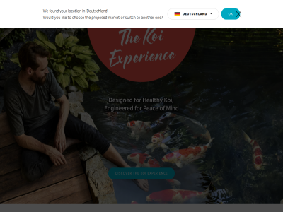 another chos deutsch deutschland discover experienc features found fountain innovativ insid koi lifestyl lik location market oas ok one or outsid pond proposed servic switch the to water we would you your