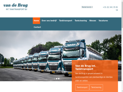 +31 0 190 24 341 35 3881 54 68 81 b.v bedrijf brug contact deutsch dierlijk e english f français gespecialiseerd hom info@vandebrug.nl informatie int nederland nieuw olien plantaard policy privacy put recent sm t tankclean tanktransport vacatures vet voorthuizerstrat