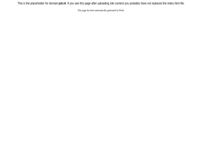automatically ben by domain for generated has juti.nl pag placeholder plesk the this