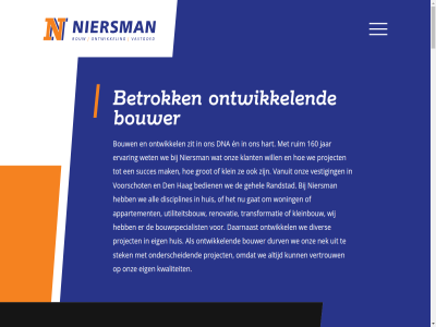 070 071 13 16 160 2 2026 2251aa 2495 30 301 50 560 79 80 aanbod aanpak aanwez afsprak algemen all alph ambacht an appartement bedien bedrijv bekijk belegger betrok bouw bouwbedrijf bouwer bouwspecialist bouwtechniek contact daarnaast den disciplines diver dna duidelijk durv efficient eig eindgebruiker en enkel ervar fas flexibiliteit focus gan gat gebouw gehel grag grapefish gravenzand grot haagland hag hart hel hoger hom huis info@niersman.com infohaaglanden@niersman.com innovatiev instagram institutionel jar kantor kennis klant klein kleinbouw kom kop koper koppel kwaliteit lat legg leidschendam ler les liefst mak manier medio mens molenstein nek niersman no no-nonsen nonsen noort onderscheid ontwikkel onz opdrachtgever planning plezier prijs privat profiter project projectontwikkel randstad realisatie realiser recrer referenties renovatie resultaatgericht rijn ruim s s-gravenzand schietlod slecht social start stek stell stompwijk strak stukj succes telken transformatie transparant trot tuin uitgedaagd uitvoer utiliteitsbouw vakmanschap vanuit vastgoed verder vergelijk verkop vertrouw vestig veurseweg vliethav volg voorschot voorwaard vrag wael war we weg werk wet wij will winkel won woning woningbouw woningcorporaties woningdossier zak zakendoen zit zowel