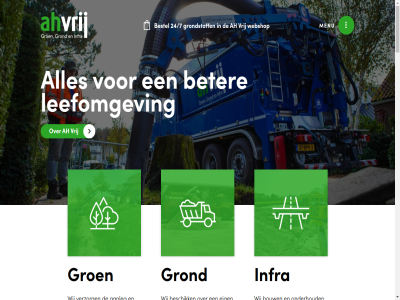 0174 09/06/2026 14/04/2026 16/06/2026 2026 2292 24/7 31/03/2026 41 555 712 aanleg aanwinst achtenzest actueel ah all began bekijk bericht beschik beschoei bestel bestell beter betrouw biesland blijv bom bouw breng certificer co contact cookies cumela cursusdag delft den drie eig en erkend geosystem gev gladheidsbestrijd groen groenafval groenkeur grond gronddepot grondmengsel grondsoort grondstoff grondzak hag hom hoogt houd info@ahvrij.nl informatie infra jar jm klachtenformulier klimaatadaptief krsv leefomgev leerbedrijf legg leica mak menu nedbas nem nieuw nieuwsbrief ombouw onderhoud onlin ontwikkeld park parkeerterrein partner plant praktijkdag prestatieladder privacy project regel reinig reprovinci rijd rijswijk sbg snoei specialistisch spoorballast spoortraject sportpark sportveld stoelmatter terrein tijd tram veilig verhard verschill verwerk verzorg voetbalveld voorjar voorwaard vrag vredenburch vrij waarop water we webshop weg werk westland wij wist zodat