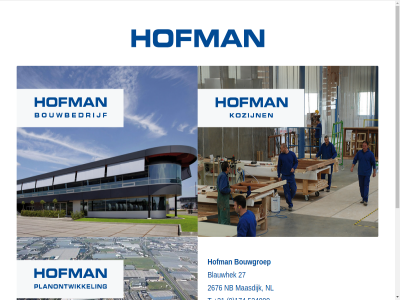 +31 0 174 2676 27 524000 524001 blauwhek bouwgroep car earth f for hofman info@hofmanbouwgroep.nl maasdijk nb nl project sustainabl t the with