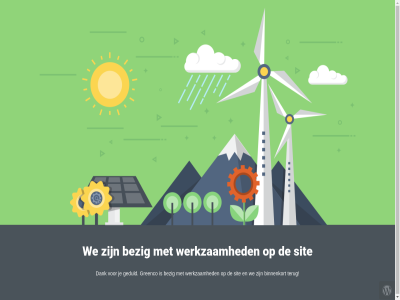 bezig binnenkort construction dank geduld greenco sit terug under we werkzam