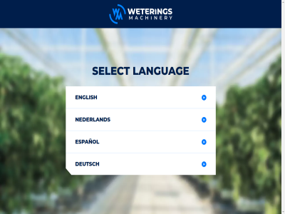 deutsch english español languag machinery mobiel nederland select specialist tuinbouwmachines weter