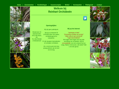 06 14781560 16 afsprak antwoord auto belt bezoek bloei cathy contact europa evenement gerust grag gre grootst hom internet juist kamerplant kant kassencomplex kijk komt krijg oogtv open openingstijd orchidee orchideeen orchideeengrond pakketpunt parker plattegrond pot reinhart rondleid stanhopea stat tuinorchideeen tuinplant verzorg verzorgingstip voorwaard vrag we weg welkom westerven wet wij wilt winkel