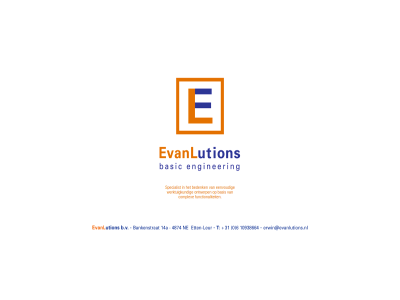 b.v basis bedenk complex eenvoud evanlution functionaliteit ontwerp specialist werktuigkund