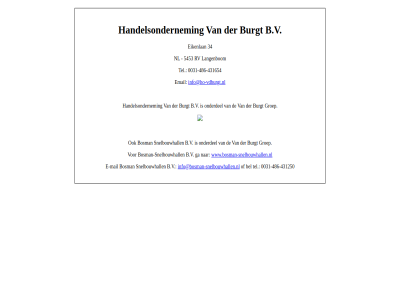 -431250 -431654 -486 0031 34 5453 b.v bel bosman bosman-snelbouwhall burgt e e-mail eikenlan email ga groep handelsondernem info@bosman-snelbouwhallen.nl info@ho-vdburgt.nl langenbom mail nl onderdel rv snelbouwhall tel www.bosman-snelbouwhallen.nl