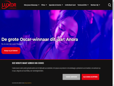3 aanmeld aanpass accepter all anora avontur bestel bijhoud bioscop brandweerman card cinemas contact cookie cookies dag e e-mailadres event film gebruik gebruikt grot info instell integratie jar journey jouw k3 kid kies kop ladies last les lied luxor maakt mailadres market marketingdoeleind max media meppel next nieuwsbrief night o onz opslan optimaliser oscar oscar-winnar per peuter/kleuter pip previous privacy product realisatie sam senior show sitemap slan social special statement statistiek steenwijk tariev tarieven/info the ticket tovertuin unlimited verwacht voorkeur voornam voorstell voorwaard webba websit welkom wereld werk winkelwag winnar woezel zakelijk zeemeermin zien