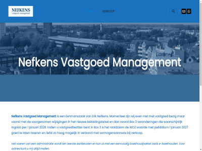1 2027 2028 3 aanbevol administratie advies belastingstelsel bent bezig boekhoud boekhoudpakket box e e-boekhoud eenmanszak eenvoud erik even goed hog hom indien ingan januari kunt lat later liefst mail management mogelijk momentel nefken nieuw peildatum per posterity raadzam taxer ten vastgoed vastgoedbezitter verander verband verkop vermogensaanwas voer vooral voorgenom waard waarschijn wacht wij wijzig woz zeerst zoal zoek
