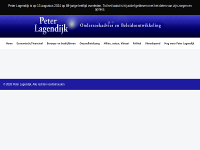 13 2024 2026 88 actief all augustus bedrijfslev beroep del economisch/financieel found geblev gezondheidszorg hom jarig klimat laatst lagendijk leeftijd milieu natur not opinies overled pag peter politiek recht uiteenlop voorbehoud zorg