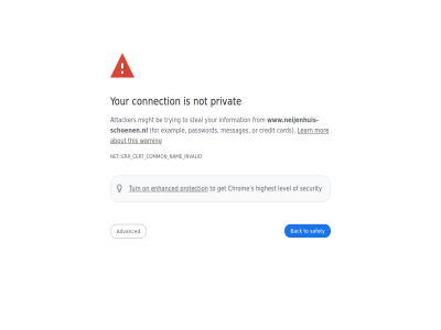 about advanced attacker back be card cert chrom common connection credit enhanced err error exampl for from get highest information invalid learn level messages might mor nam net not on or password privacy privat protection s safety security steal this to trying turn warning www.neijenhuis-schoenen.nl your