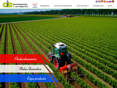 assortiment bedrijfsprofiel boomkwekerij c contact contactperson diep domestica eig extra hom informatie malus onderstamm productie