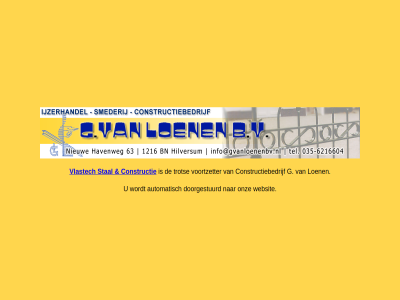 automatisch constructie constructiebedrijf doorgestuurd g loen onz stal trot vlastech voortzetter websit