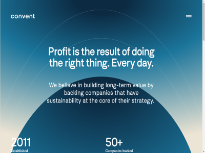 +31 0 1077 2 20 2011 240 2482 50 63 activ amsterdam at backed backing believ building by companies convent cor day disclosur doing esg established every global hav info@conventcapital.nl investment long long-term minervalan nr precenc profit result right sfdr strategies strategy sustainability term that the their thing value we