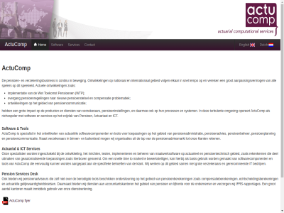+31 0 00 648 88 97 aangepast aanpassingsvermog actuarial actuarieel actuariel actucomp actuel all b.v basis bedrijv beher behoeft beweg bewerkstell binn buitenland compensatie computational contact continu del desk dutch e eenvoud elkar english flyer geautomatiseerd gebied gebruik gemaakt genoemd gerenommeerd grot hierbij hierbov hom ict implementatie implementer info@actucomp.com ingeschakeld inricht international it klant maatwerksoftwar market mog naast national nieuw ontwikkel onz organisaties overgang pensioen pensioenadministratie pensioenadvies pensioenadviesmarkt pensioenbeher pensioencommunicatie pensioenplann pensioenregeli pensioenstelsel pensioentechnisch pension problematiek reken rekenkern sam services snel snell softwar softwarecomponent specialist specifiek speelveld speler t tempo test tim to toekomst toepass tol top uitmak vereis verzekerar verzekeringsbusines volg werk wet wij wtp zoal