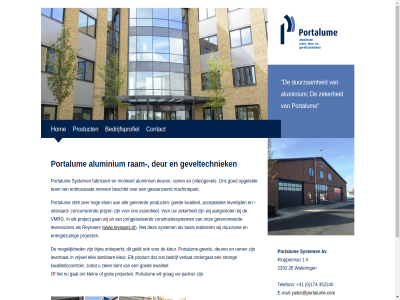 1 a aangeslot acceptabel all aluminium basis bedrijf bedrijfsprofiel bent beschikt bijna brand bv concurrer constructiesystem contact denkbar deur duurzam e e-mail eis elk energiezuin enthousiast essentieel fabriceert gan gat geavanceerd geisoleerd geldt geleverd gerenomeerd gevel geveltechniek goed grag grot hog hom klein kleur klopperman kozijn kwaliteit kwaliteitscontrol lever leverancier levertijd lichtconstructies machinepark mail mens mogelijk montag monteert on onbeperkt ondergat onz opgeleid partner peter@portalume.com portalum portalume-gevel prijz product project ram realiser reynaer stelt streng system team uiteraard verlat vlies vliesgevel vmrg vrijwel wij www.reynaers.nl zeker zer zodat