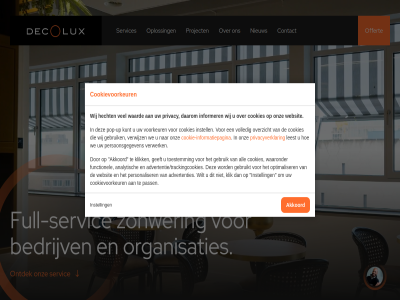 advertentie/trackingcookies advertenties akkoord all analytisch bedrijv contact cookie cookie-informatiepagina cookies cookievoorkeur daarom decolux full full-servic functionel gebruik gebruikt geeft hecht hom informatiepagina informer instell klik kunt leest nieuw offert ontdek onz oploss optimaliser organisaties overzicht pass personaliser persoonsgegeven pop pop-up privacy privacyverklar project servic services toestemm up verwerk verwijz volled voorkeur waard waaronder we websit wij wilt zonwer
