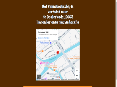 1002 ga hieronder locatie menu nieuw o.a onz oosterkad openingstijd oud pannekoekschip verhuisd websit