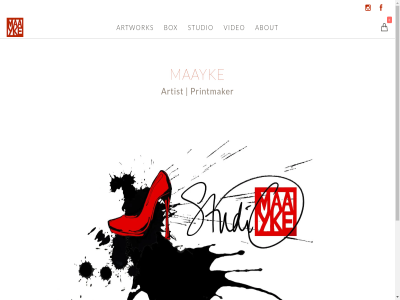 0 about artist artwork box hom maayk printmaker studio video