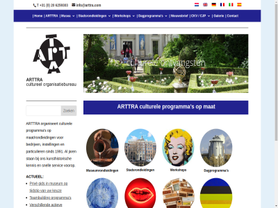 +31 0 1991 20 6259303 actiev actueel arttalk arttra bedrijv cjp ckv contact culturel dagprogramma elegant galerie gid hog hom info@arttra.com instell jar juist kennis keuz kop kund kunst kunsthistorisch lezing maakt maat/rondleidingen mat musea museum museumrondleid nieuwsbrief ondersteund ontvangst ontworp onzicht opdrachtgever organisatiebureau organiseert particulier priv programma reacties s servic sind snell special stadsrondleid stan t teambuild themes tijdstip vaandel verhal verschill voorop wordpres workshop zichtbar