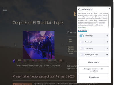 -22.00 10.00 14 16 20.00 2026 25 30 57 aanvang aard accepter adres agenda akkoord algemen all allen beeld bekijk best bied bijzonder brugkerk contact cookiebeleid cookies cookievoorkeur datum eemnes el elk ervar facebok functionel ga gat gebruik gemeent gepresenteerd geselecteerd gezocht gospelkor herroepingsvoorwaard hiermee hieronder hierover impressies individuel info@gospelkoor-elshaddai.nl informatie instell jezus kerk kerkdienst kerkstrat kijk klik komend kor kunt lat led leiding leon les lev liefd locatie lopik lopikerweg maakt maandagavond maart mail marketing/third mei messiah misschien mogelijk musical muziek nederland nieuw noodzak nr nvt onlin onz oost open openluchtdienst opnem optred optreden overzicht party performanc popel presentatie presenter privacyverklar project protestant reactieformulier repeter schitter shaddai stan t.o toegang toelat tourt uur ven verbind verder verhal via vind volled voorwaard wakkerendijk we websit weiger wel wer wet wij wilt x zal zaterdagavond zien zovel