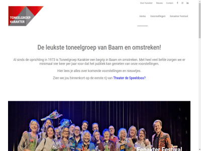 02 04 13 1973 20.00 2025 2026 28 39e 7 8 aantal acter acteur allemal alwer anderszin arm aspect baarn begrip behoeft bekijk bericht bestat bijdrag binnenkort contact copyright dag del dezelfd dinsdagavond eenakter eerst elkar email februari festival formulier geniet ging hel hom huis ieder iederen info@toneelgroepkarakter.nl informatie instagram jaarlijk jar jij jou juist karakter ker komend lad lang les leukst lid liefd liefhebber mak media meerder minimal minut moment mooi naast nam nieuw nieuwtjes omstrek onderstaand ontvang onz open opricht organiser passie per plat prijz publiek repeter rij second sind sleutelrol snel social speeldos speelt stur theater theaterproducties toneelgroep toneelgroepkarakter toneelveren uren uur vanaf veren vervull verzend vier volg volgend vond voorstell vul we wij zaterdag zien zondag zorg
