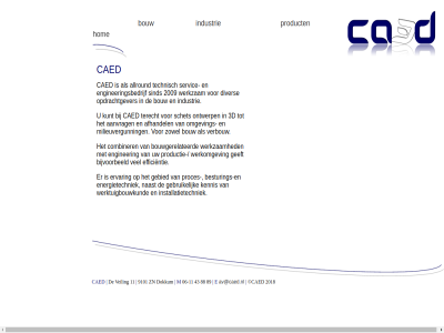 -11 06 11 2018 43 88 89 9101 av@caed.nl bouw caed dokkum e hom industrie m product veiling zn