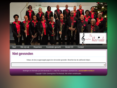 -1 -45251216 06 1063 2024 21 all amsterdam bestel boeking bonstrat cd contact copyright dirk gemengd gevond gezocht helas help informatie koorled kor misschien opgevraagd p/a pagina recht repertoir revival secretaris@the-revivals.nl start the tw voorbehoud wij zoekfunctie