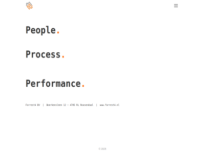 12 2025 4705 boerkenslen bv forrest4 peopl performanc proces rl roosendal www.forrest4.nl