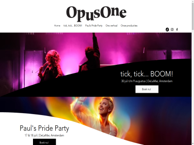 17 18 1988 2026 30 9 algemen amsterdam anbi augustus belastingdienst beogend boek bom culturel delamar geregistreerd hierover hom info@opusone.nl informatie instell juli marco@royalpromotions.nl media nut onz opuson partner party paul per prid producties s social stat t/m tick verhal volg