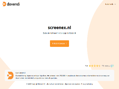 2026 250.000 51 9.4 algemen all beher bemiddel brengt copyright deal doel domeinnam dovendi elkar goed interes international kop koper nam nederland partij privacy recht review ruim screenex.nl verklar verkop verkoper via voorbehoud voorwaard we